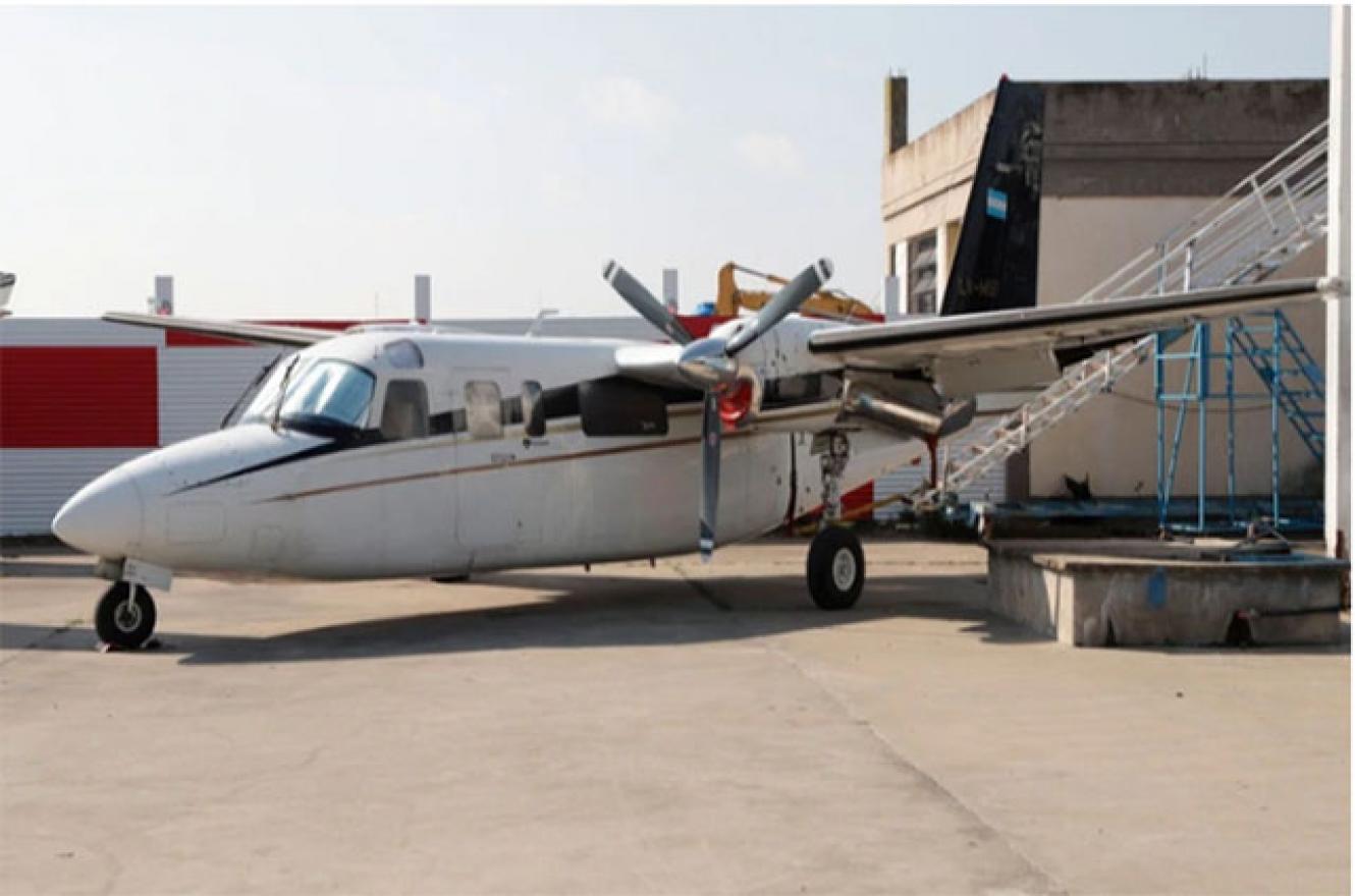 avión Lázaro Báez