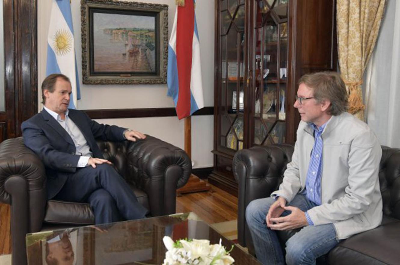 Bahillo agradeció la designación como ministro que le formuló el gobernador Bordet.