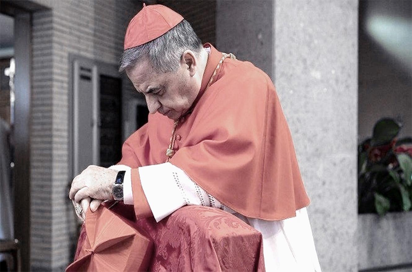 El cardenal italiano Angelo Becciu irá a juicio por corrupto.