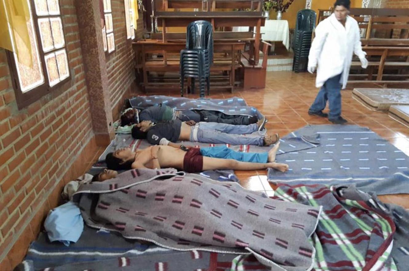 La prensa mundial retrató a los cinco muertos en el hospital de Sacaba.