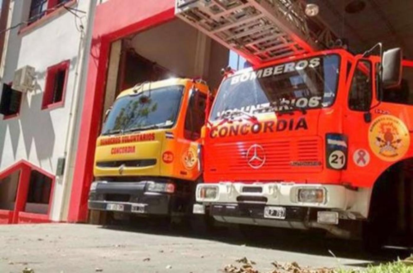 ENOHSA aportará fondos a Bomberos Voluntarios de Concordia para adquirir una autobomba