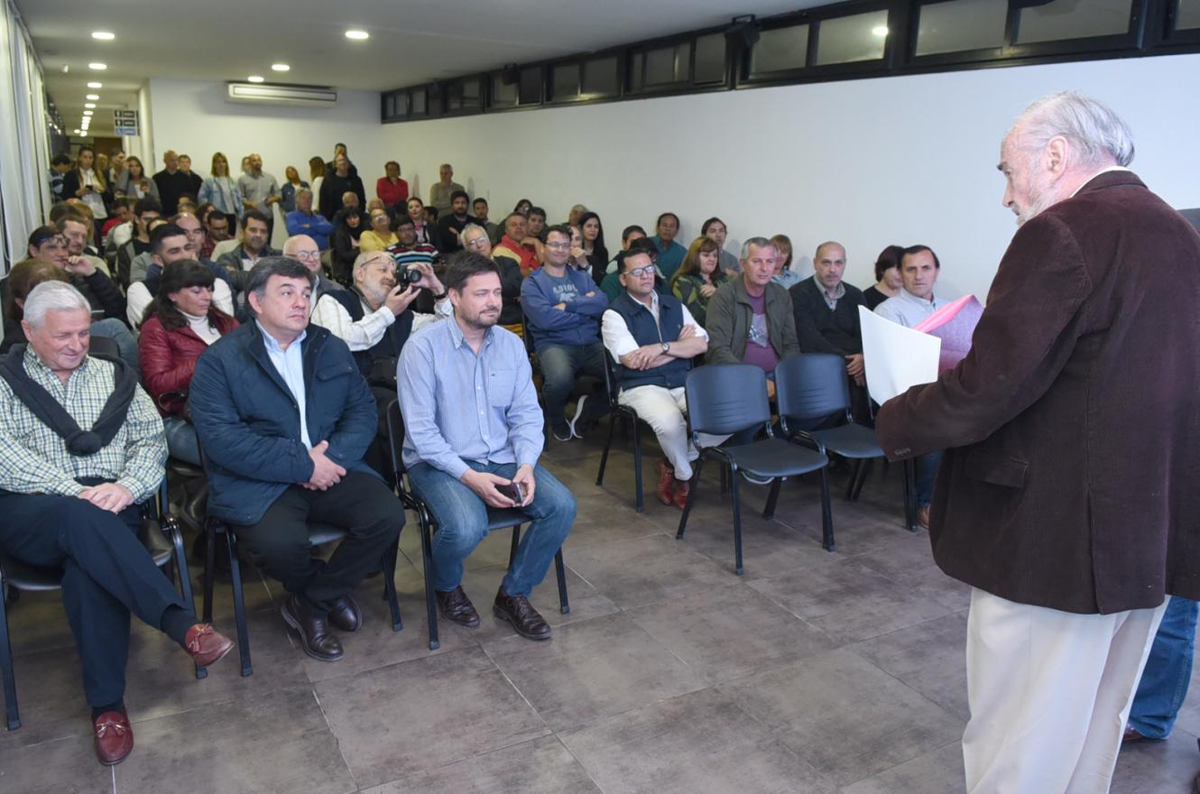 Miguel Bonasso en Concepción del Uruguay