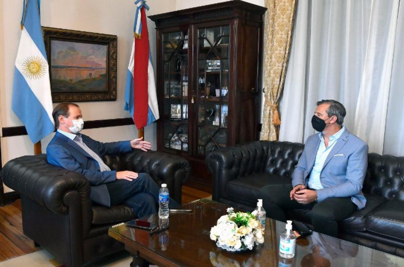 Bordet y Bahl analizaron las acciones conjuntas entre ambos gobiernos y Nación