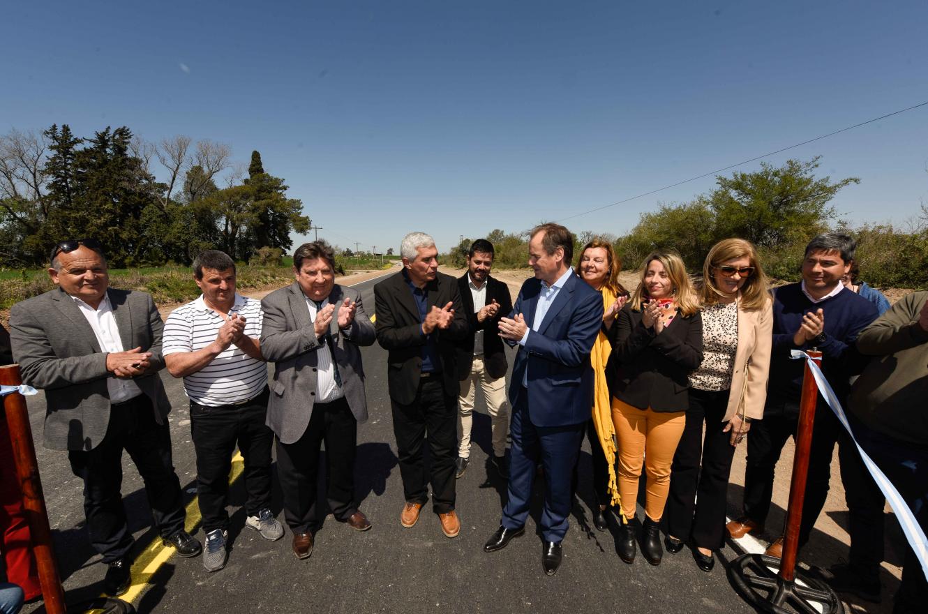 Bordet: “En momentos de mucha dificultad económica continuamos con la obra pública”