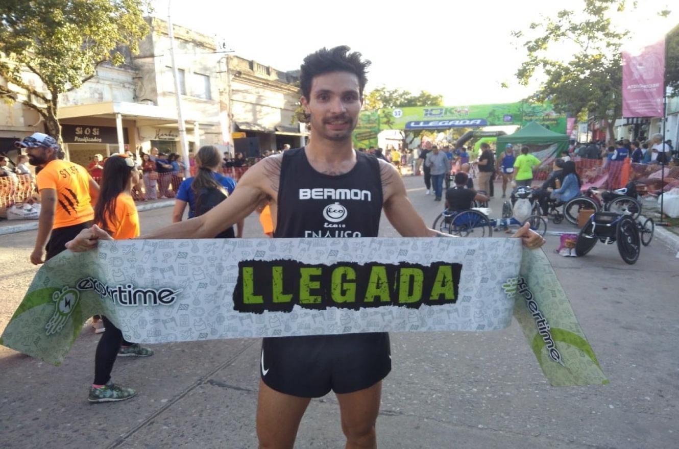Atletismo: el entrerriano Federico Bruno logró su mejor marca en 10 kilómetros