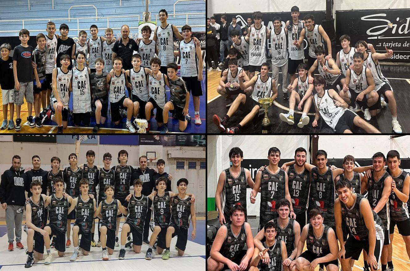 Estudiantes conquistó la Copa Challenger masculina del básquet entrerriano
