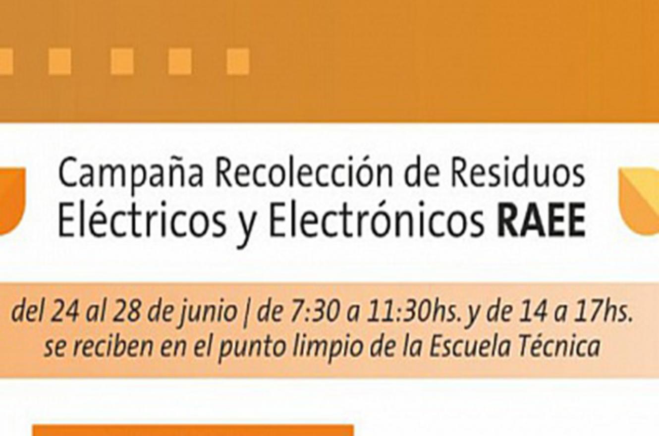 Campaña de Recolección de Residuos Eléctricos y Electrónicos