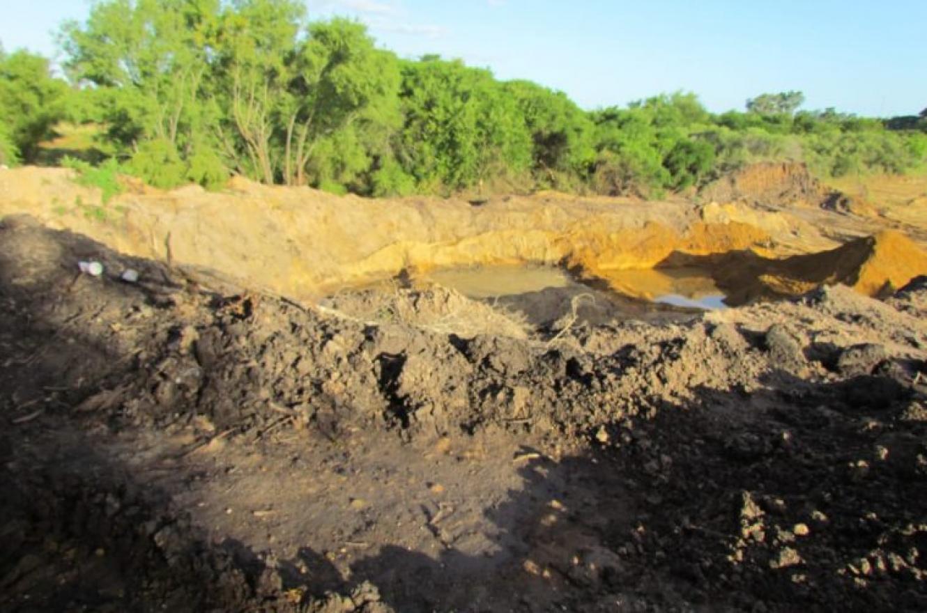 Advirtieron por tala y posible contaminación de napas por una cantera en San José