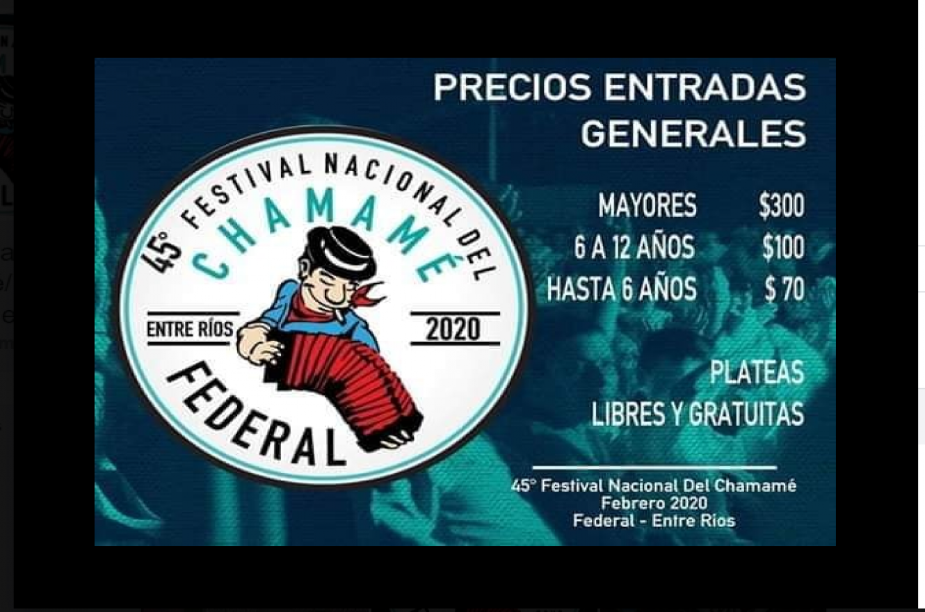 Festival Nacional del Chamamé del Norte Entrerriano