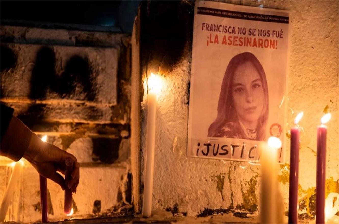Francisca Sandoval era una periodista de “Señal 3” de La Victoria, Chile. Le dispararon el 1° de mayo. Murió 11 días después.