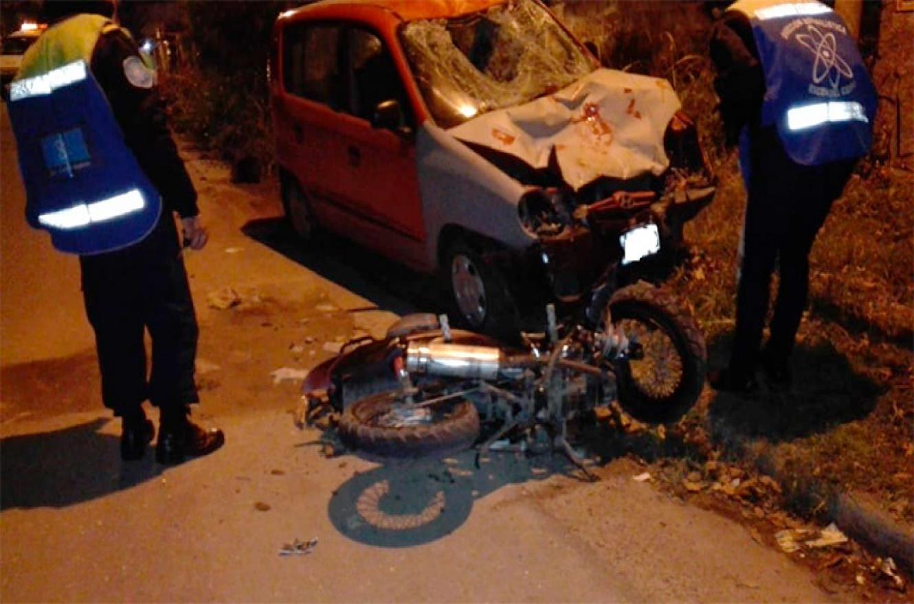 choque auto moto Paraná