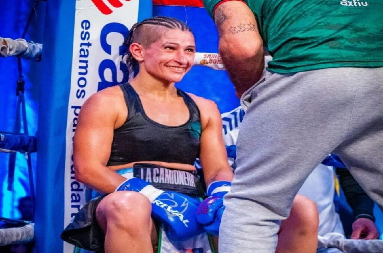 Cinthia “La Camionera” González irá por el título argentino mosca en La Pampa