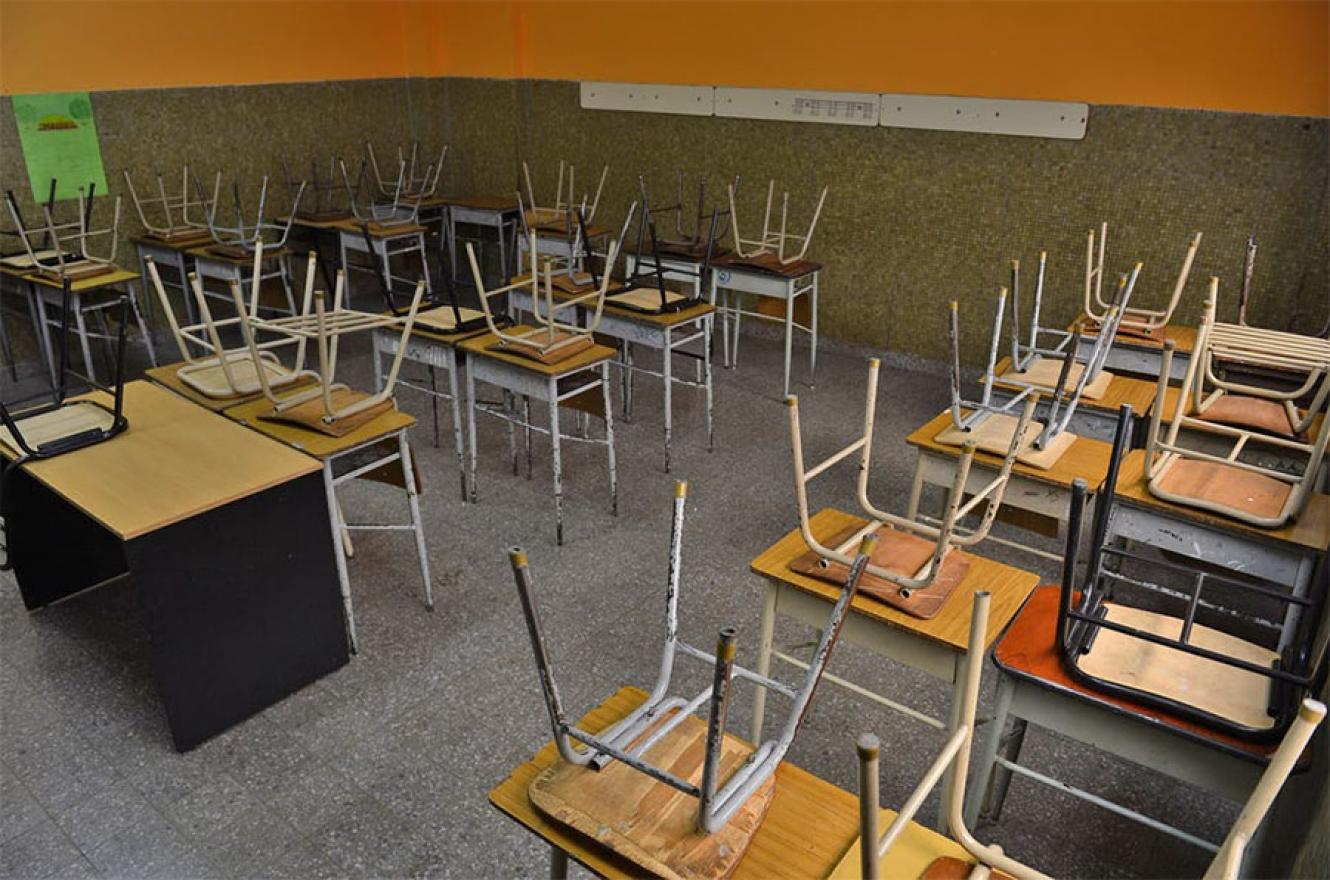 Las clases presenciales se suspendieron hace ya casi un mes en todo el país.