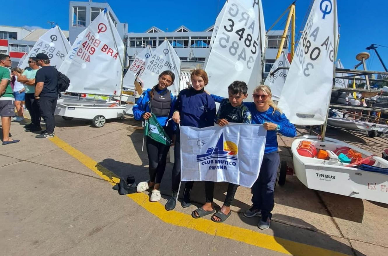 El Náutico Paraná sumó experiencia en el Campeonato Argentino de Optimist