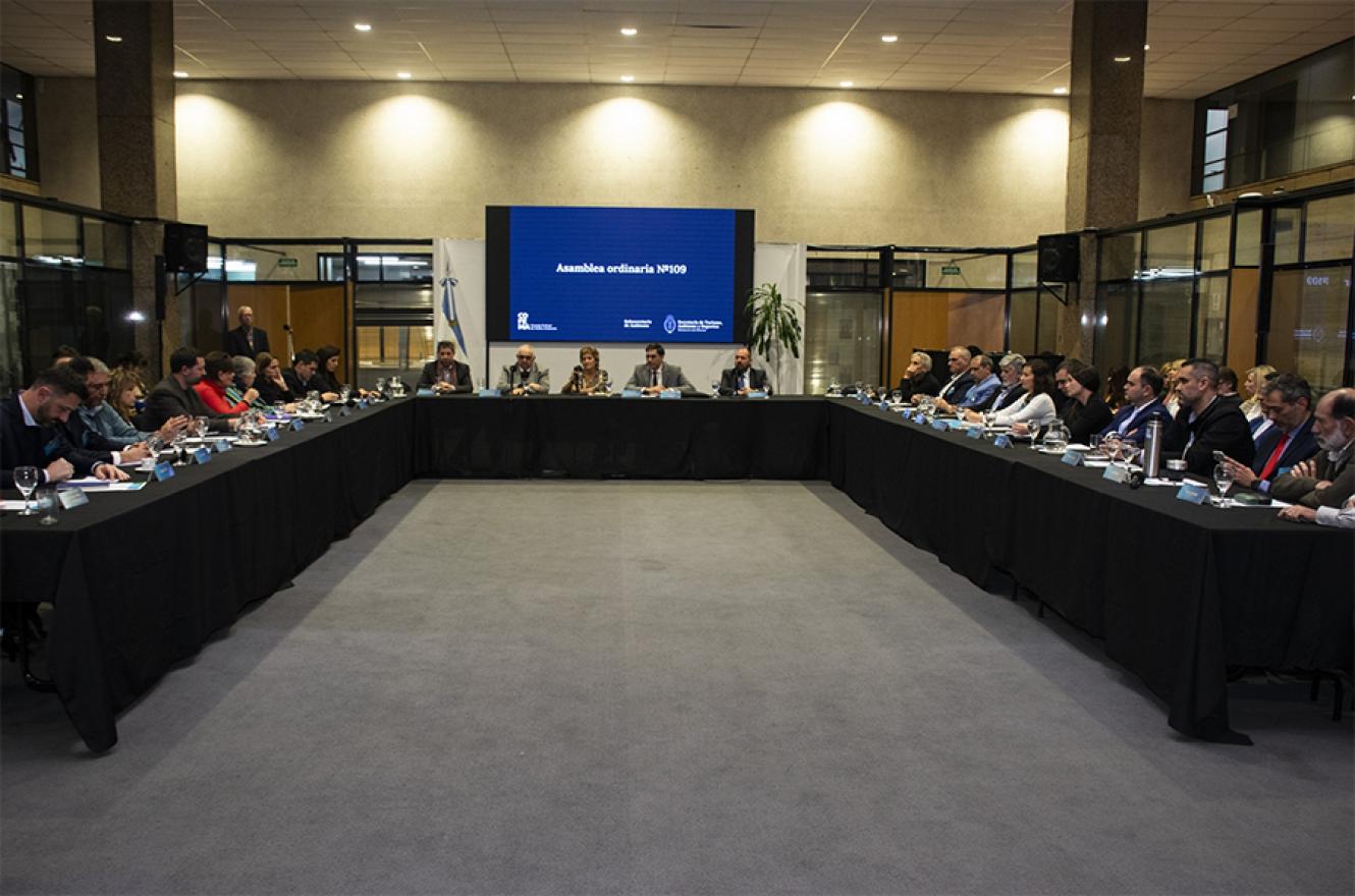 El Cofema fue presidido por el secretario de Turismo, Ambiente y Deportes de la Nación, Daniel Scioli.