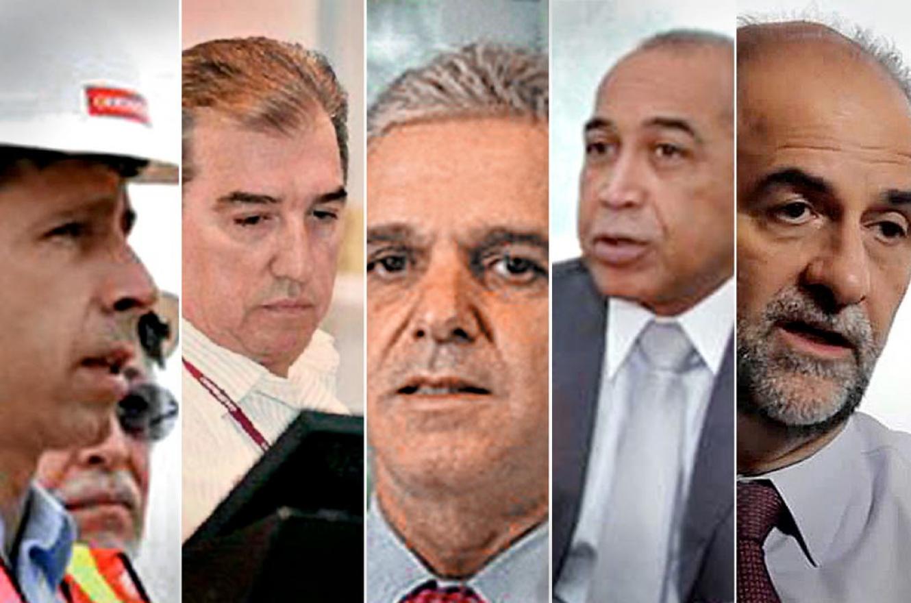 Los cinco “guardianes” de las coimas que Odebrecht pagó en la Argentina: Ricardo Vieira; Marcio Faria da Silva; Mauricio Couri Ribeiro; Rodney Rodrigues de Carvalho y Flavio Bento e Faria.