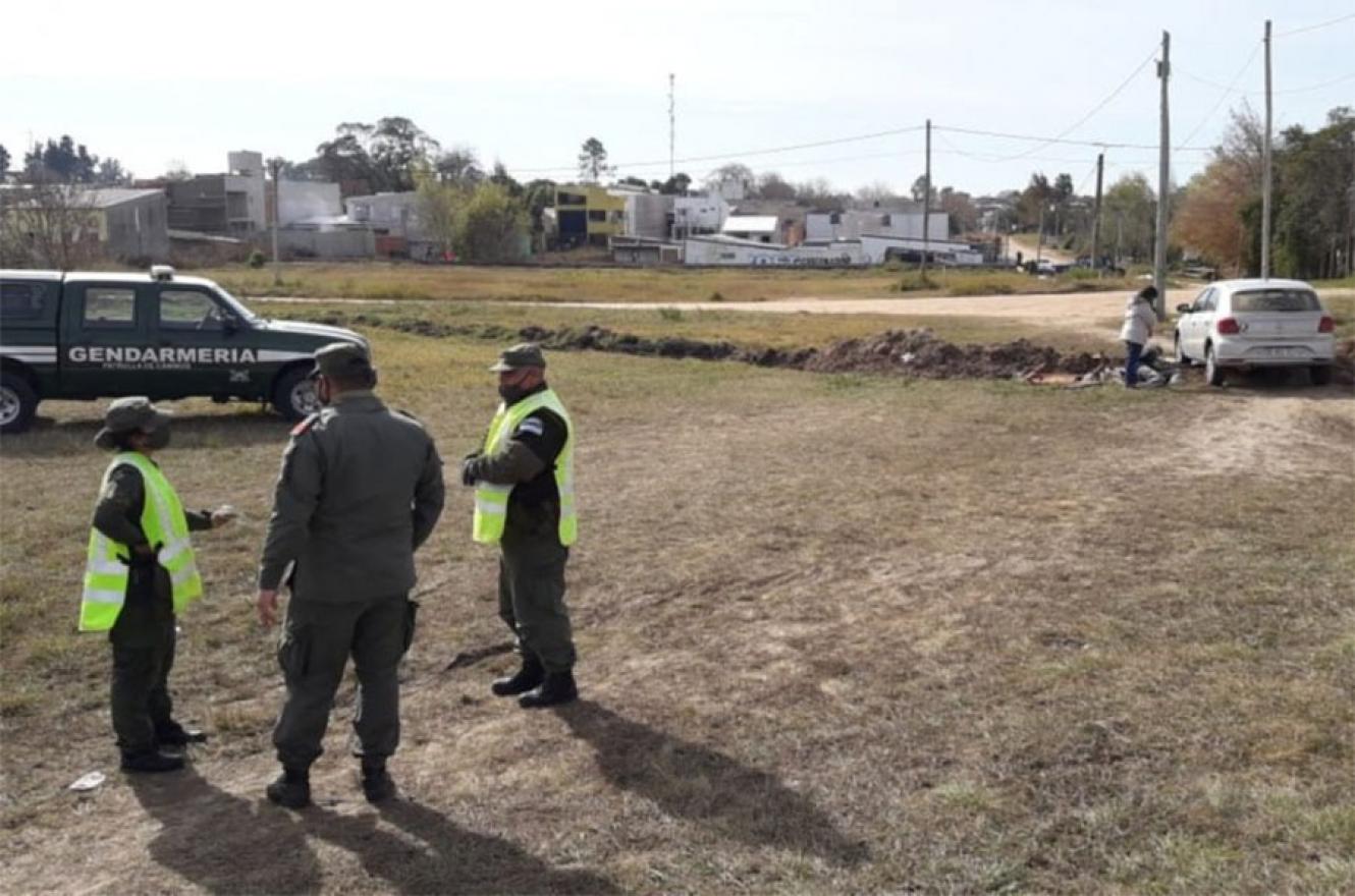El infractor intentó ingresar a Colón por un acceso no habilitado.