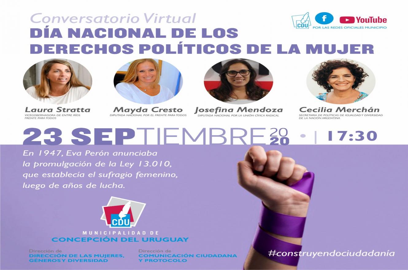 Conversatorio Derechos Políticos de las Mujeres 