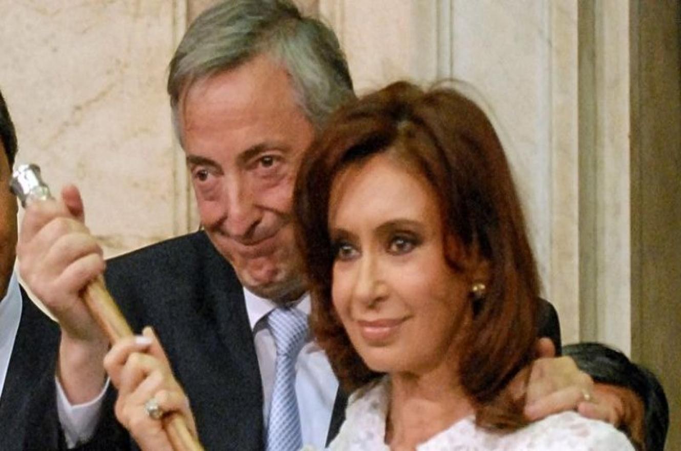 Cristina y Néstor Kirchner