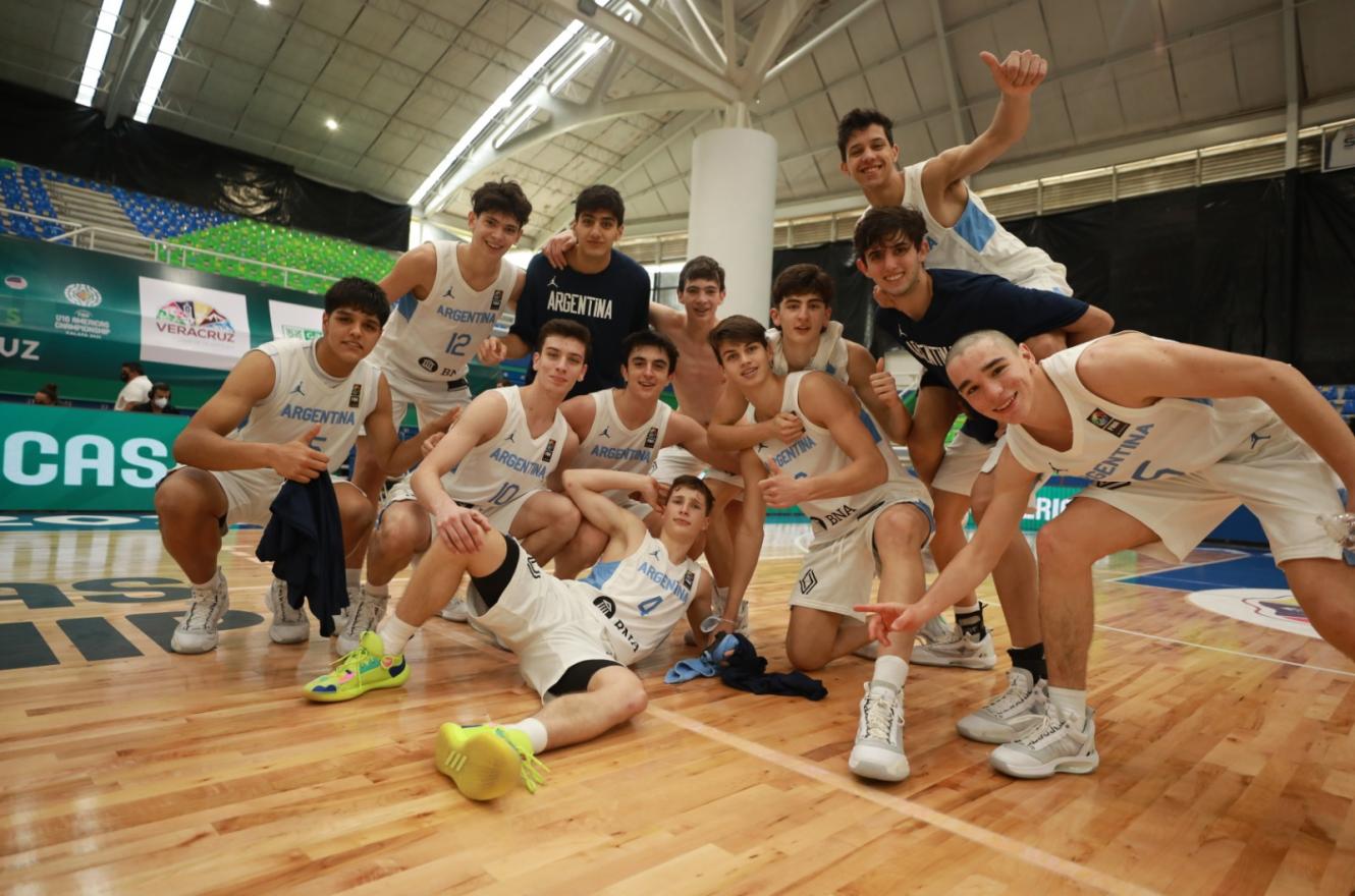 Con el entrerriano Respaud, Argentina clasificó al Mundial U17 de básquet
