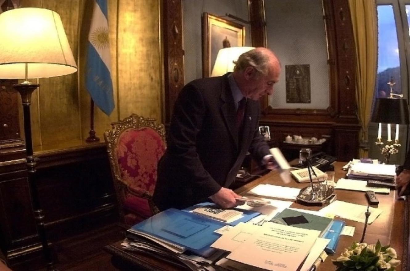 Las últimas horas del ex presidente