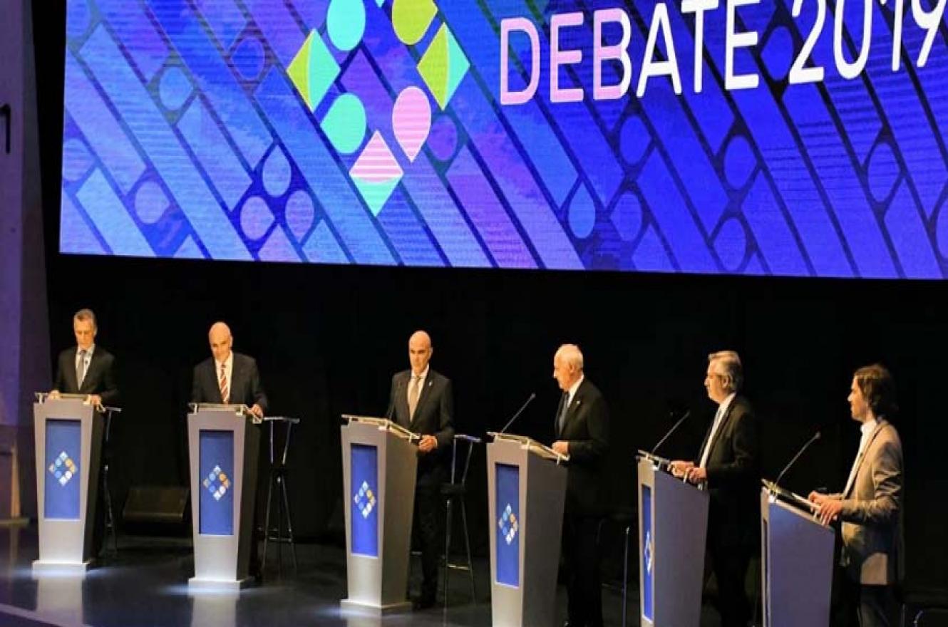 Debate presidencial.