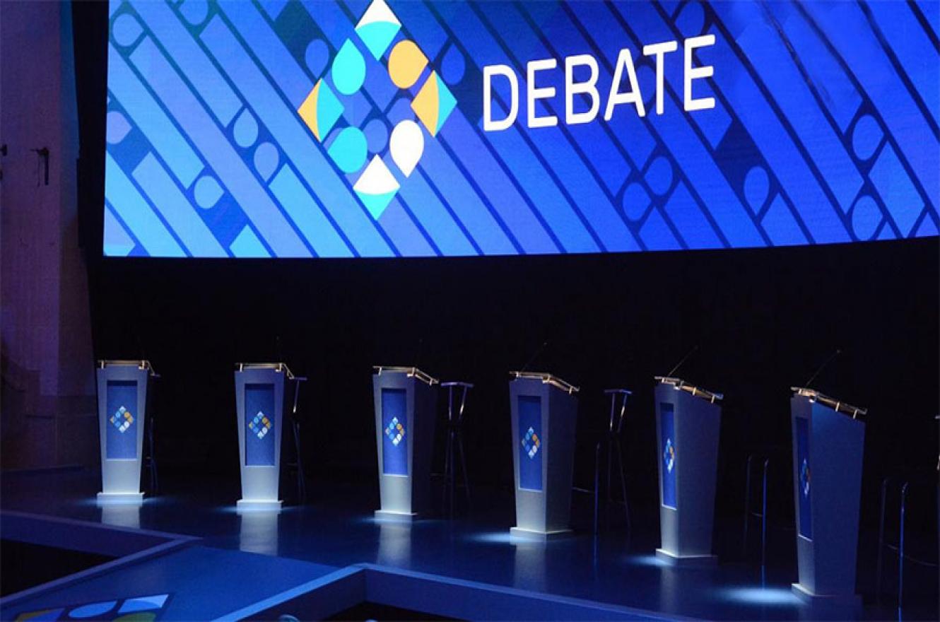 El debate entre los cinco candidatos presidenciales, se realizarán los domingos 1° de octubre en la Universidad Nacional de Santiago del Estero y el 8 de octubre en la Facultad de Derecho de la Universidad de Buenos Aires (UBA).