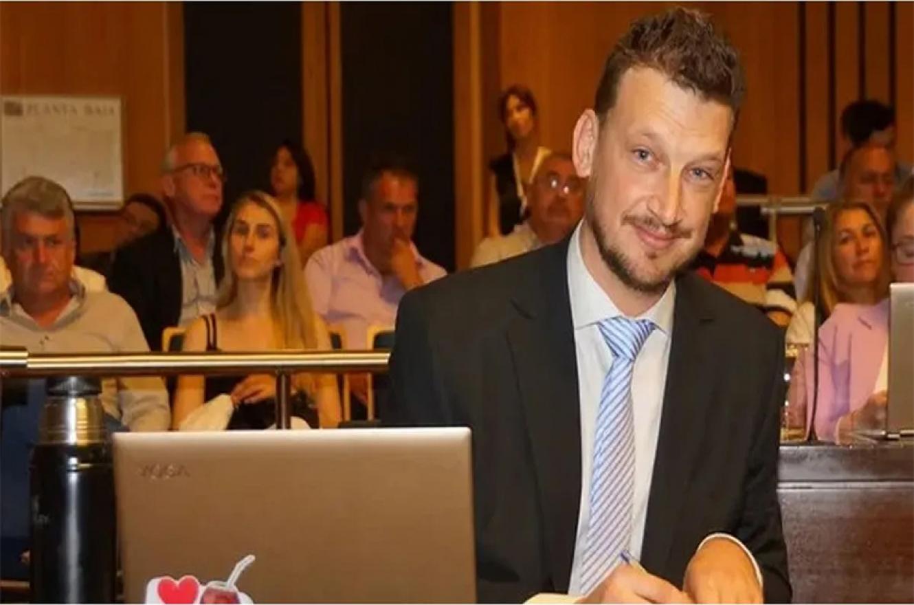 Imagen de archivo de Germán Kiczka, quien fue detenido por la policía en un campo de la localidad correntina de Loreto. Siguen buscando a su hermano Sebastián.