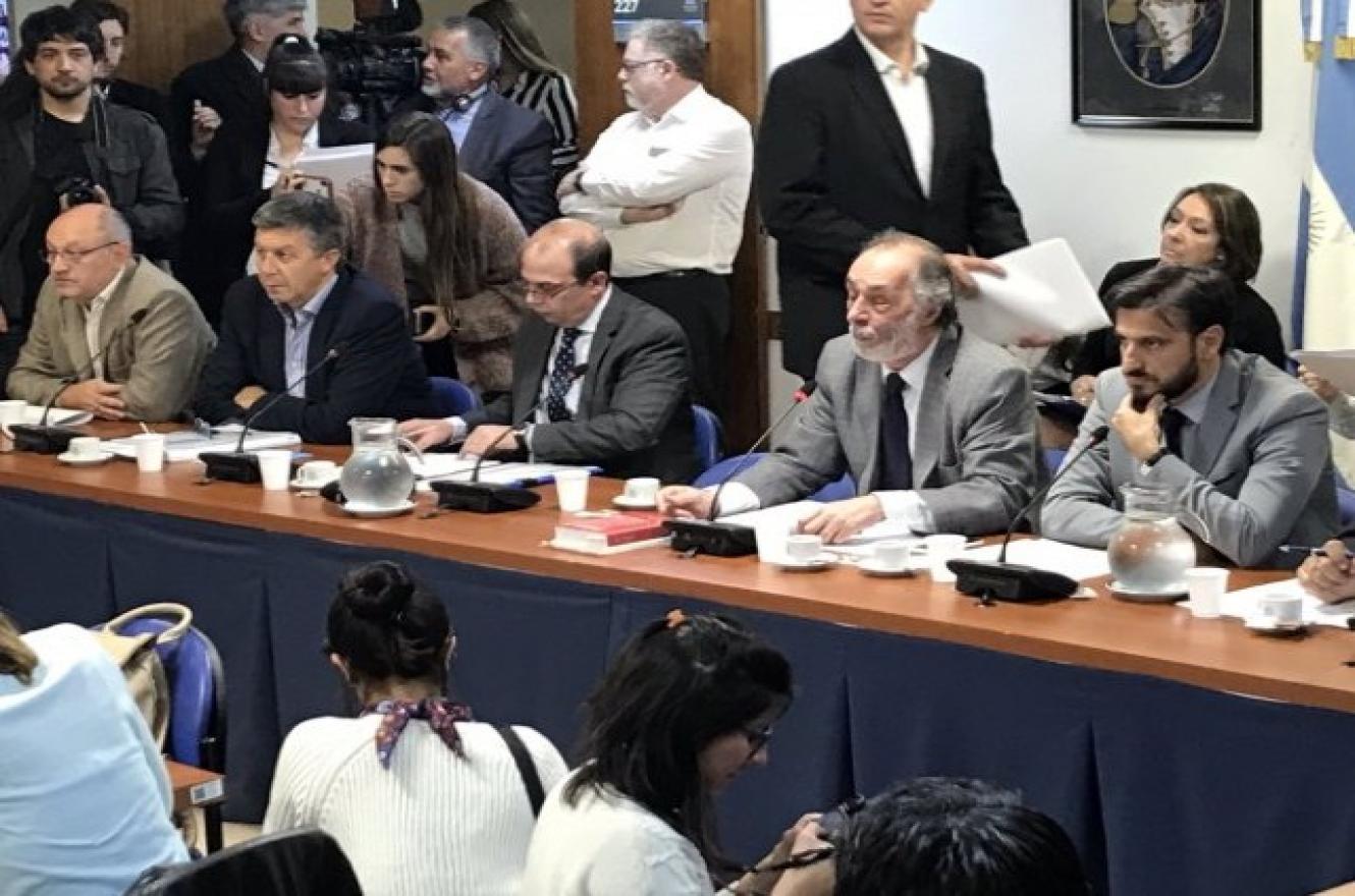 Reunión de comisiones en Diputados