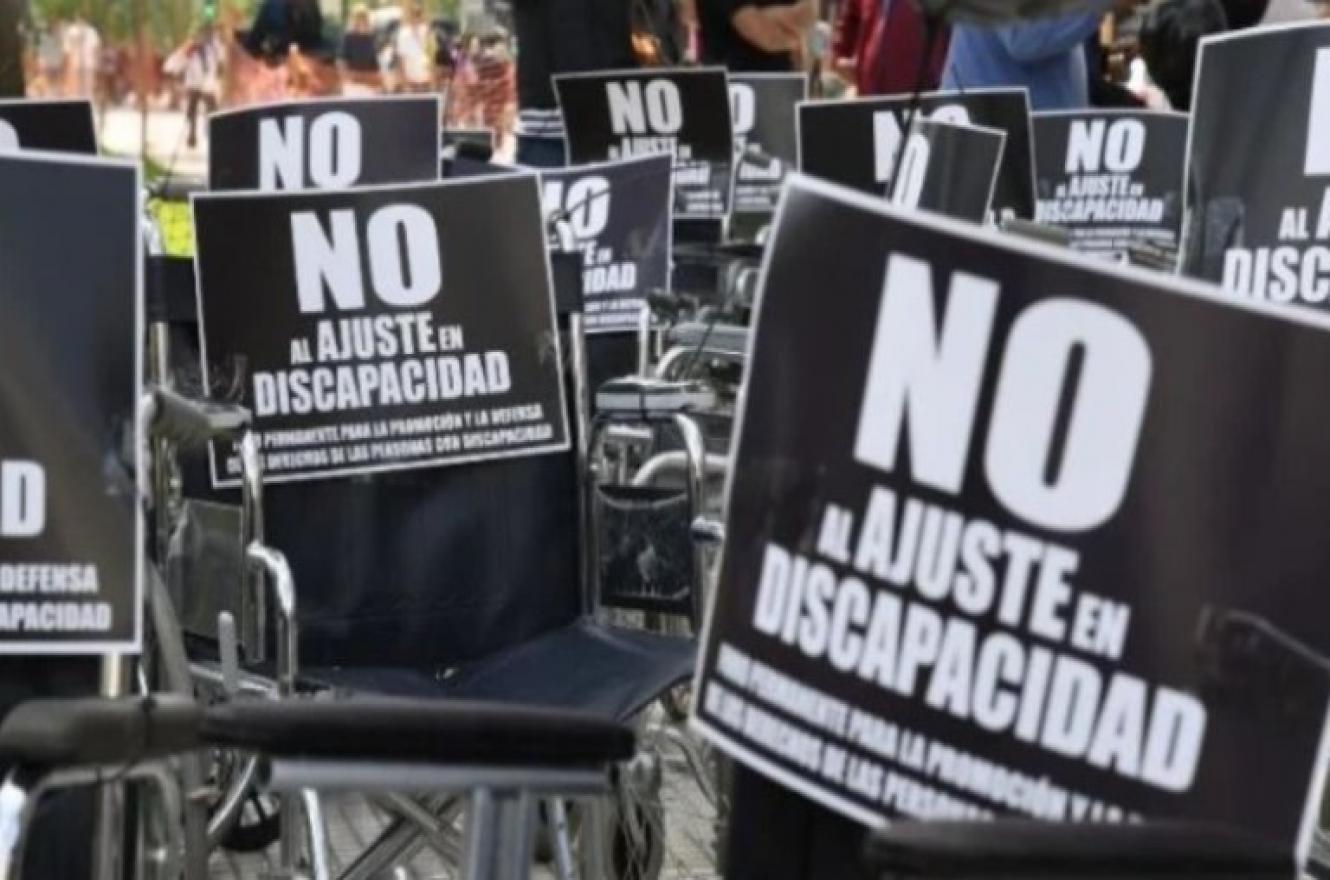 discapacidad protesta