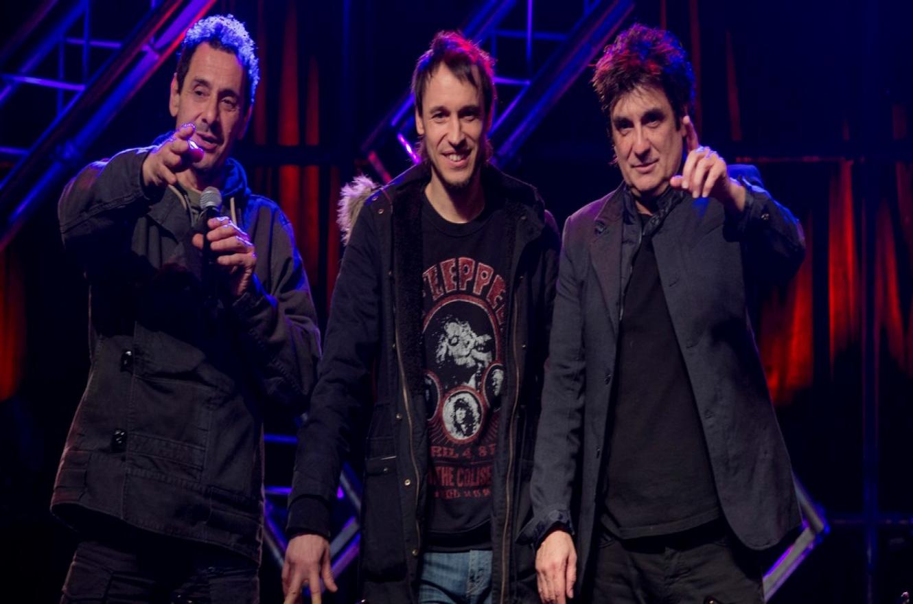 Divididos: Ricardo Mollo Diego Arnedo y Catriel Ciavarella. Serán uno de los números fuertes del Cosquín Rock 2025. 