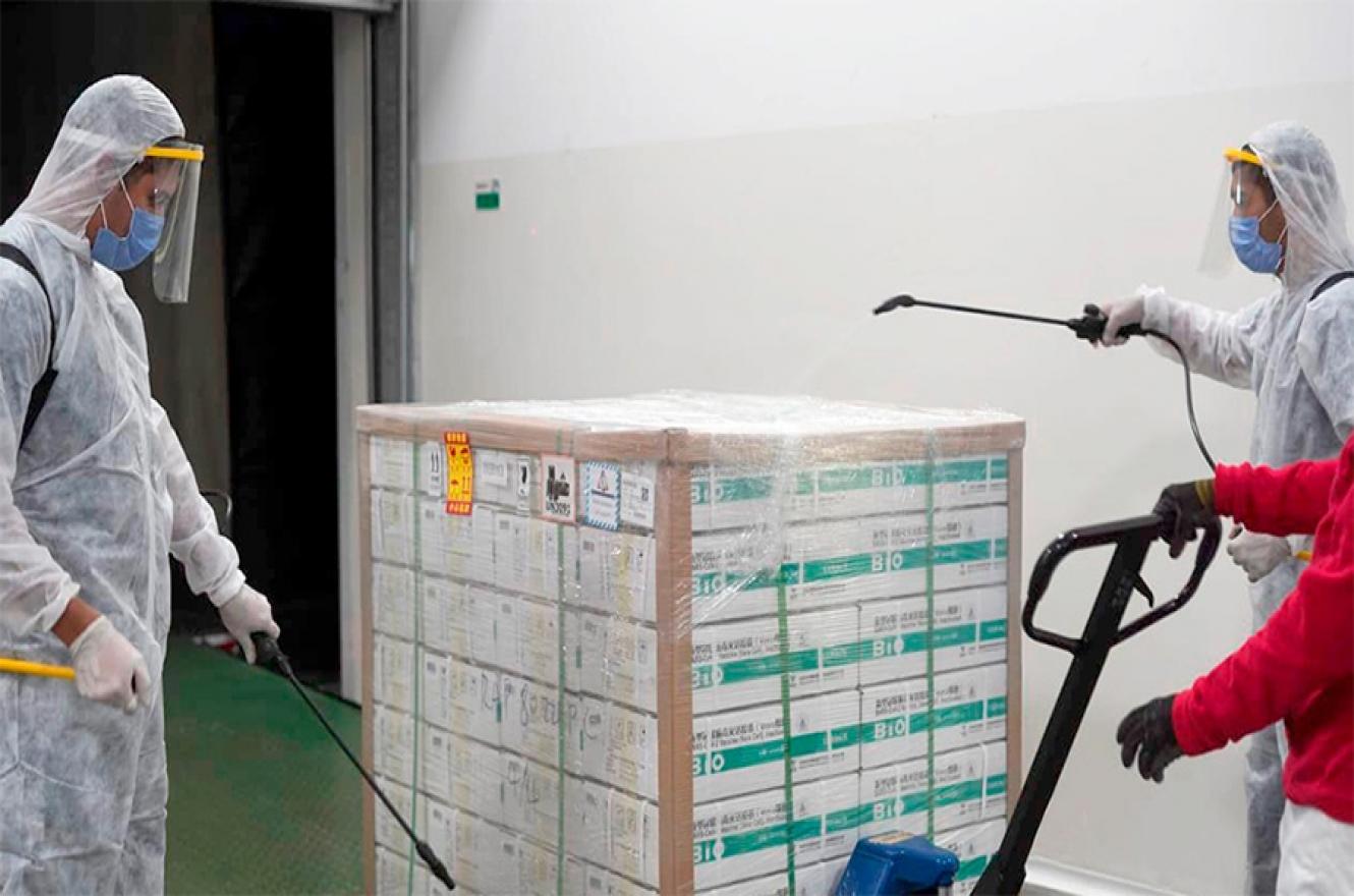 De acuerdo a los datos del Monitor Público de Vacunación del Ministerio de Salud, hasta este sábado se habían distribuido en todo el país 5.408.345 vacunas