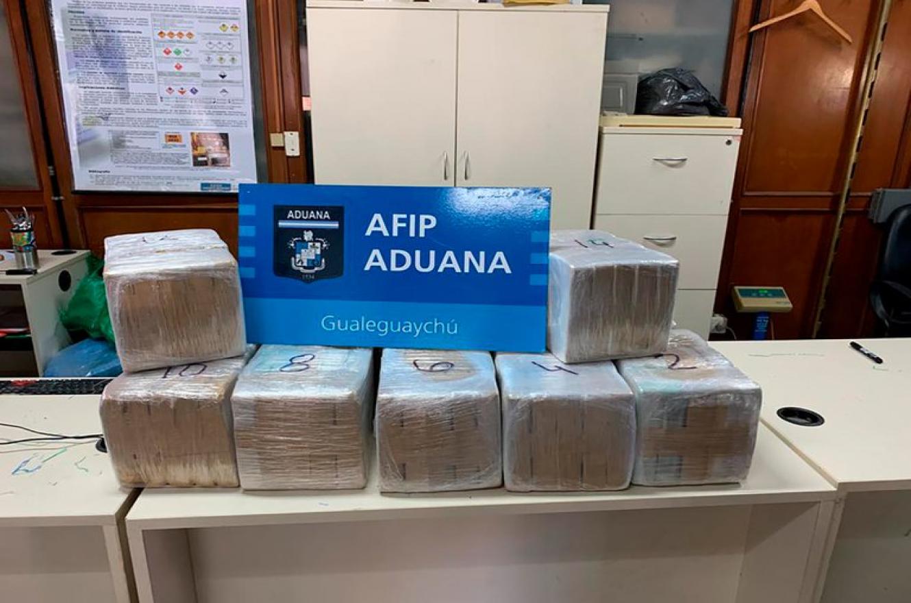 droga incautada Gualeguaychú
