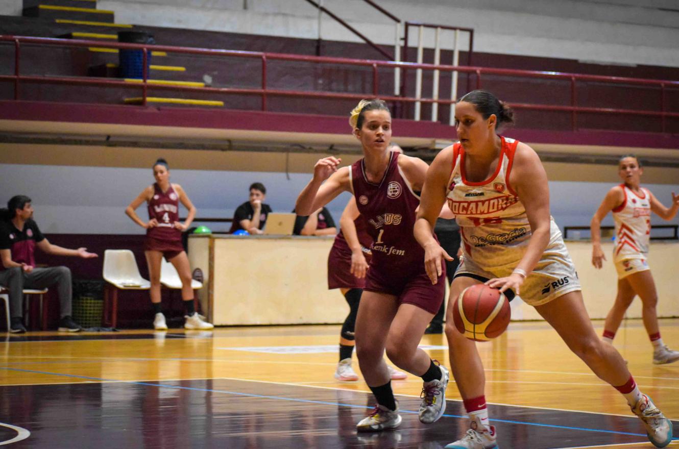 Básquet: Rocamora venció a Lanús con una descomunal tarea de Martina Schunk