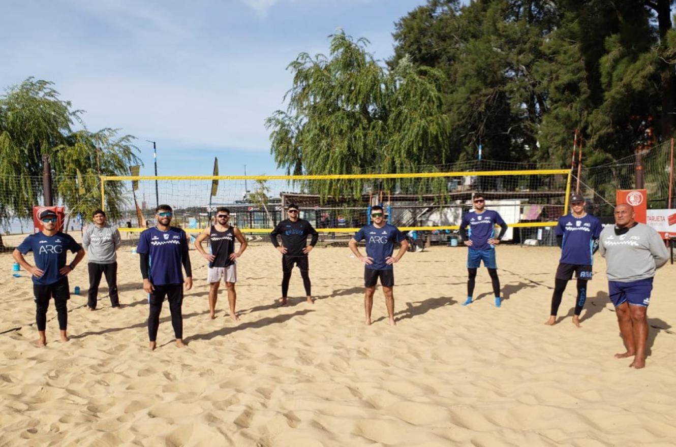 Beach Volley: con entrerrianos, la selección argentina entrena para su objetivo olímpico