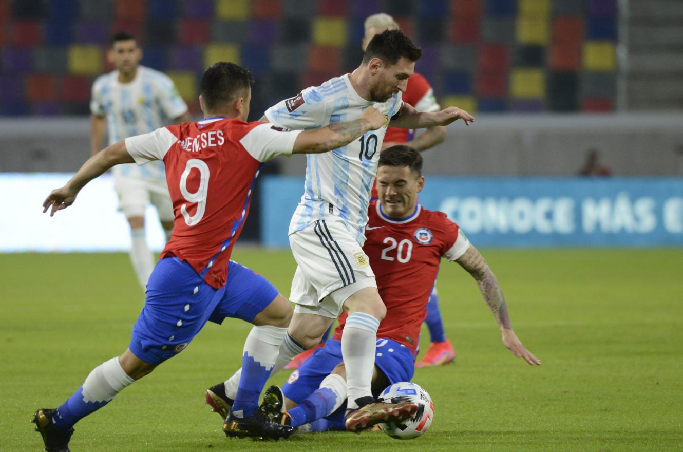 Argentina empató con Chile en el regreso de las Eliminatorias rumbo a Qatar