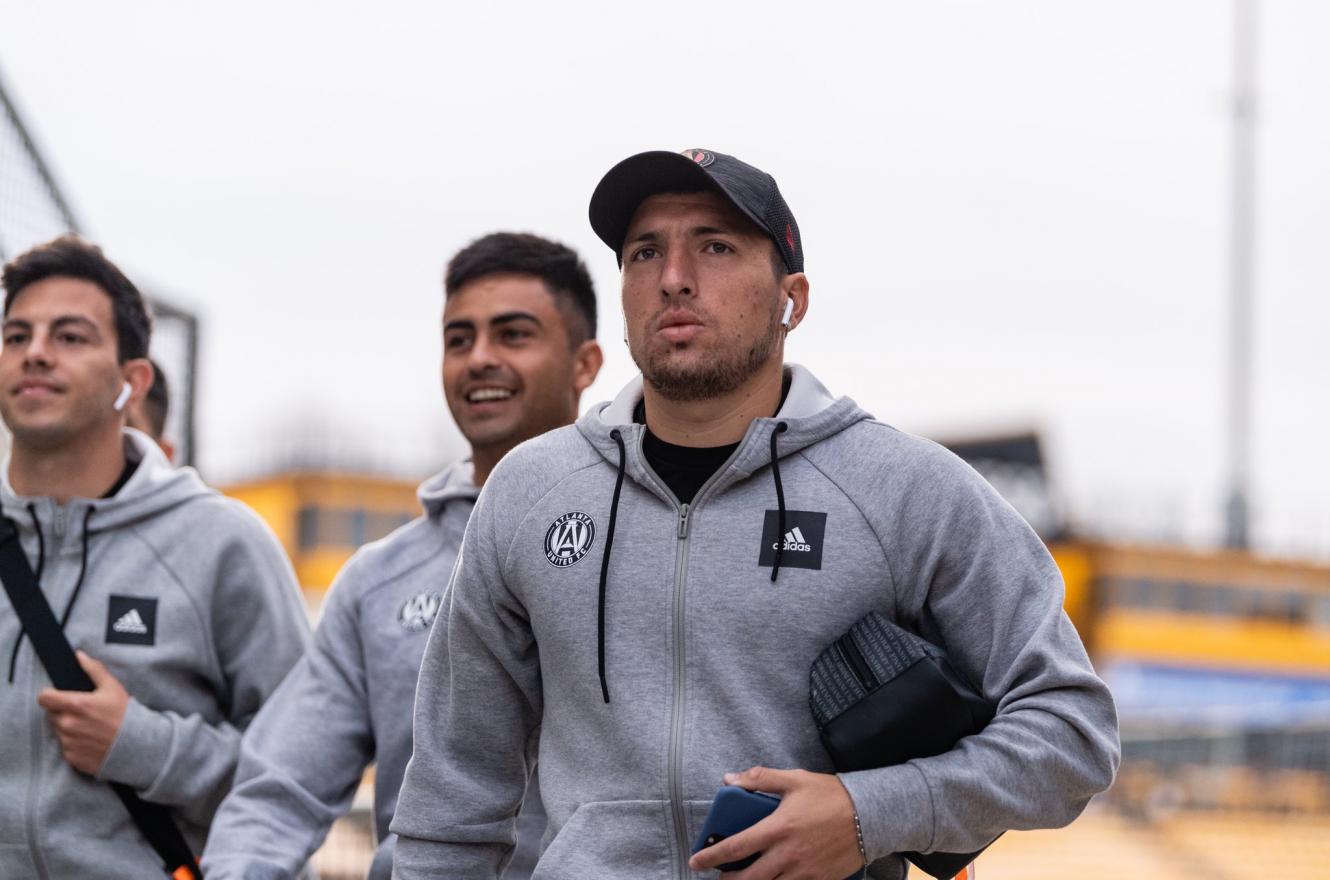 Bajo estrictos controles, el paranaense Eric Remedi volvió a entrenar en Estados Unidos