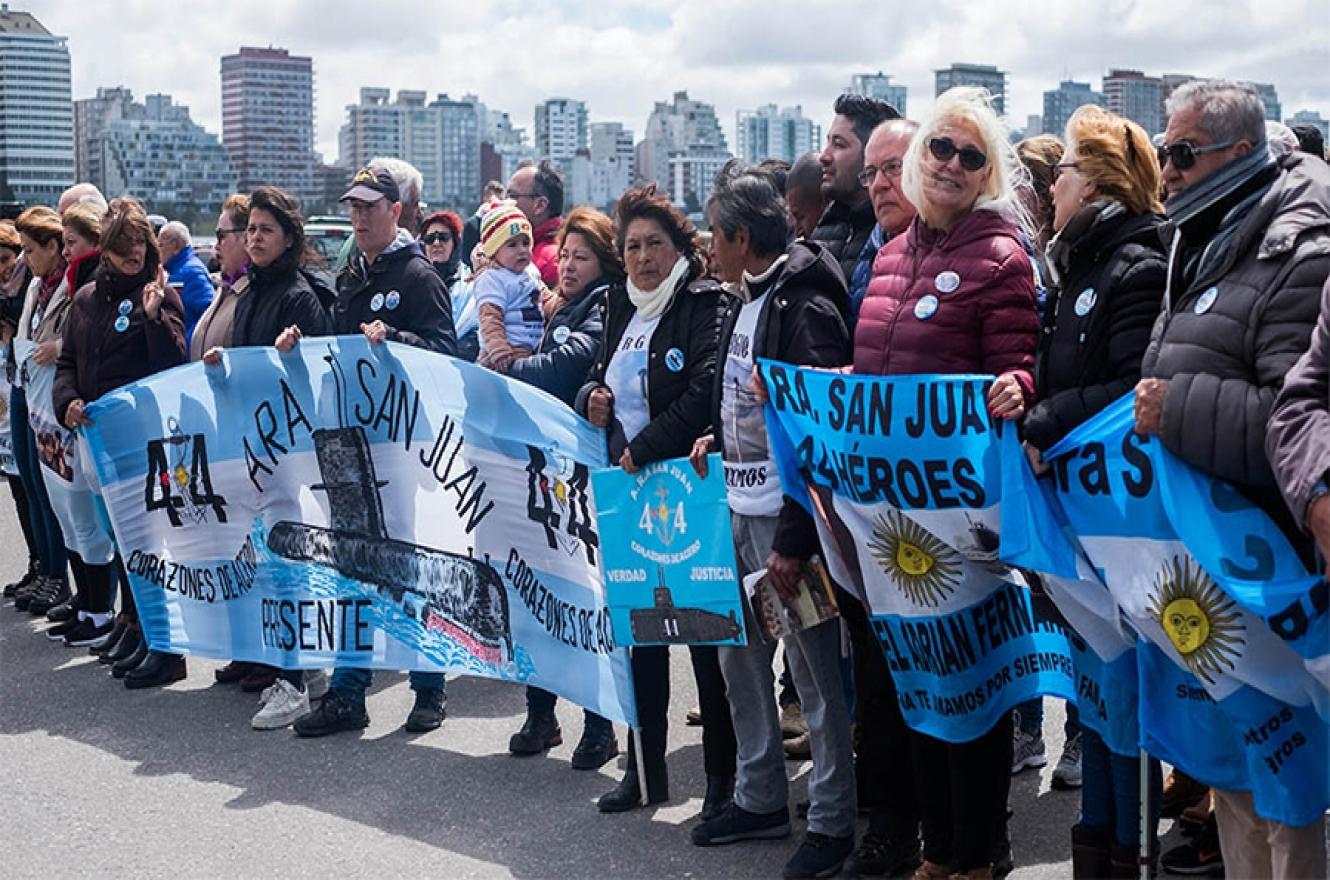 La denuncia fue remitida por la abogada que representa a los familiares de las víctimas del ARA San Juan.