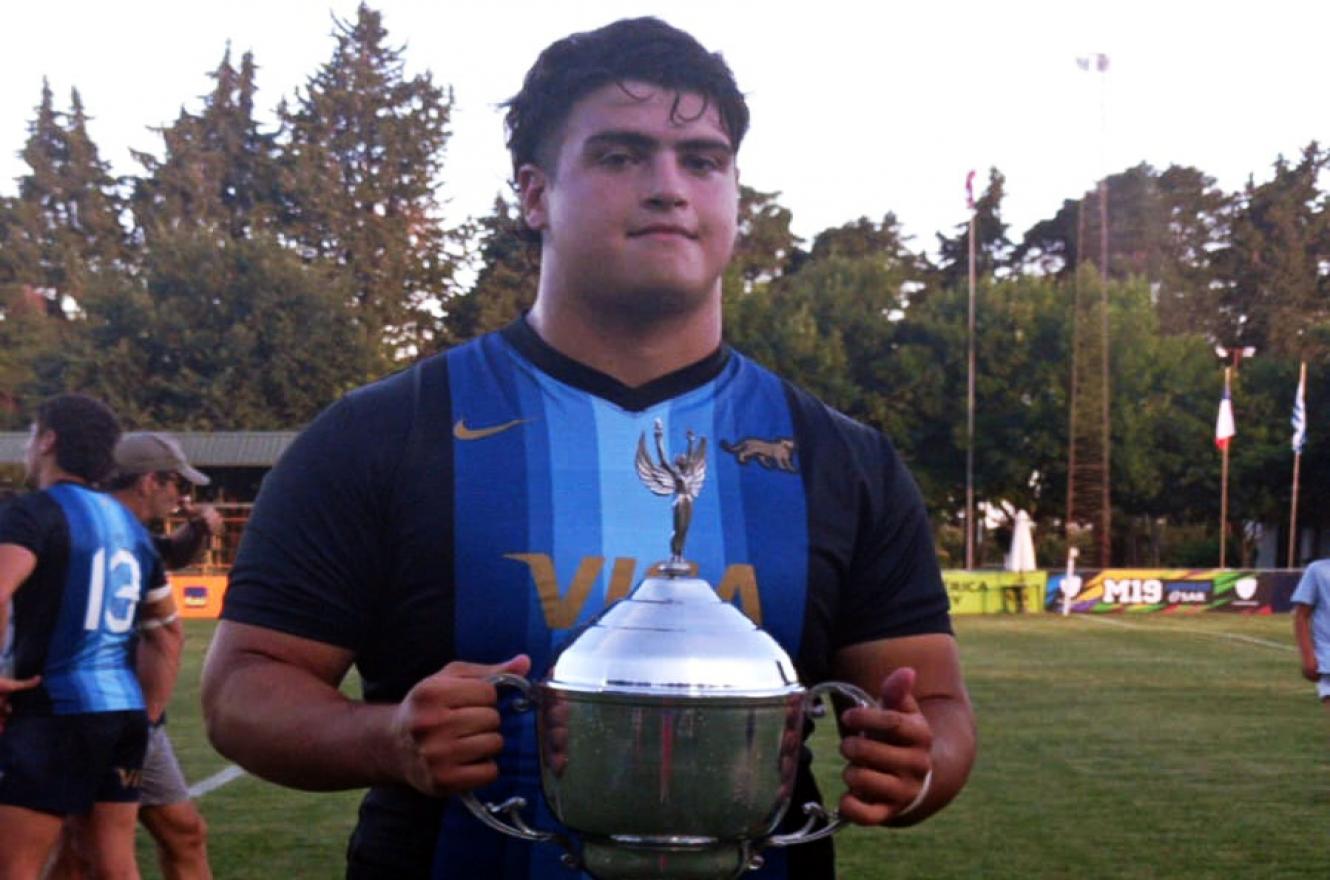 Rugby: con el paranaense Esteban Acosta, Argentina se quedó con el Sudamericano M19