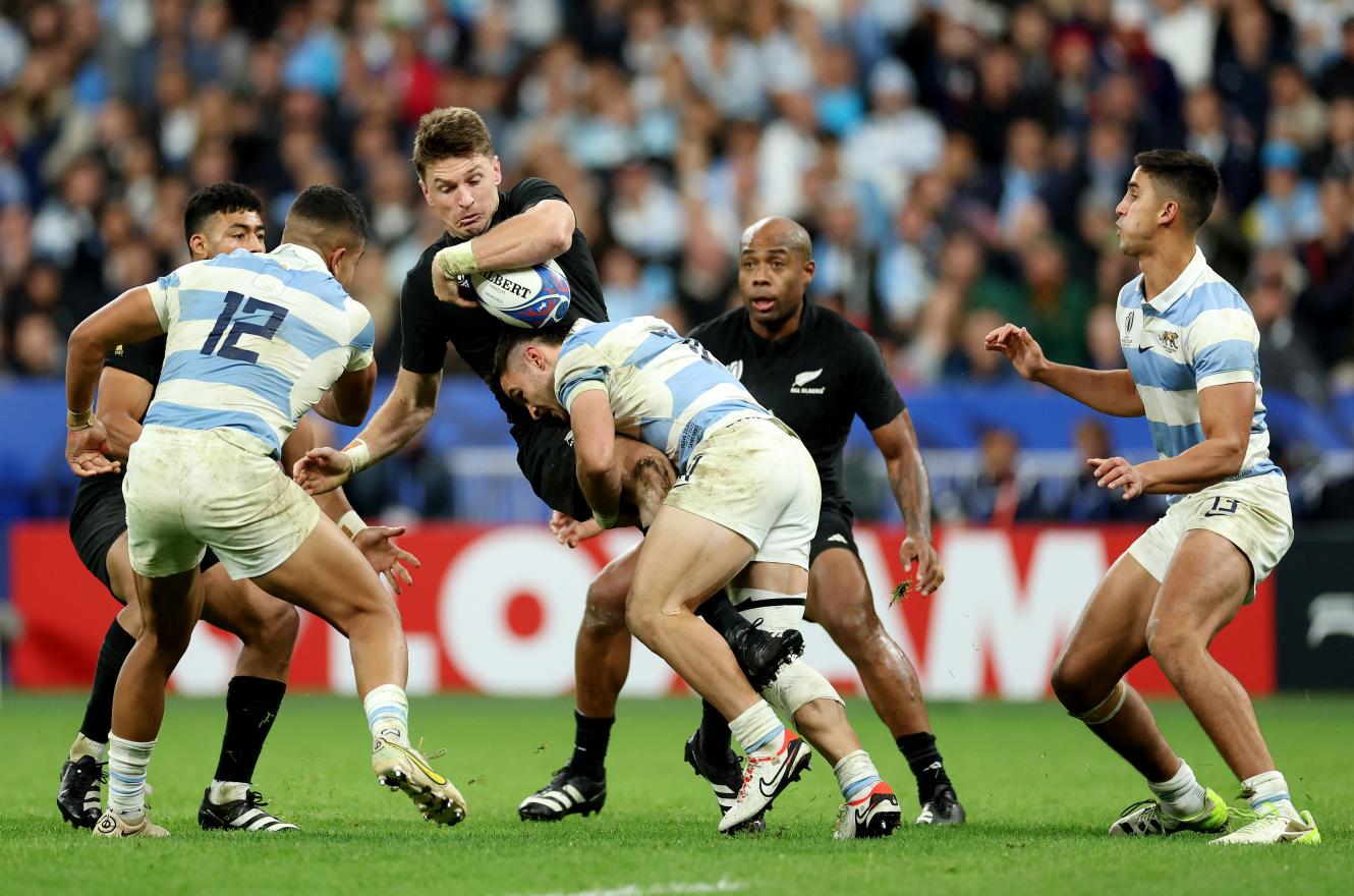 Rugby: “Los Pumas” cayeron con los “All Blacks” en un duelo sin equivalencias