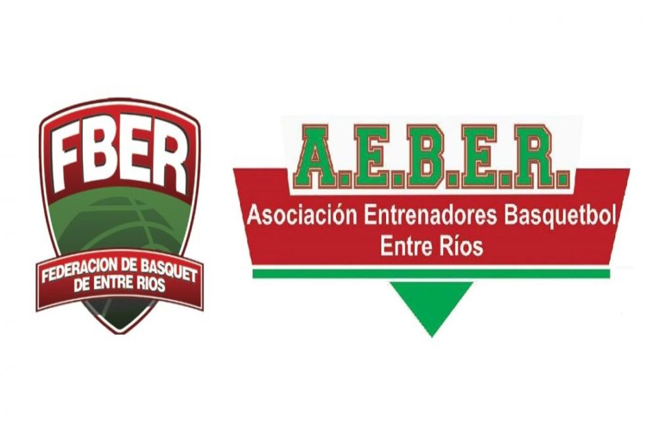 Desde FBER se reunieron con la Asociación de Entrenadores de Básquetbol de Entre Ríos