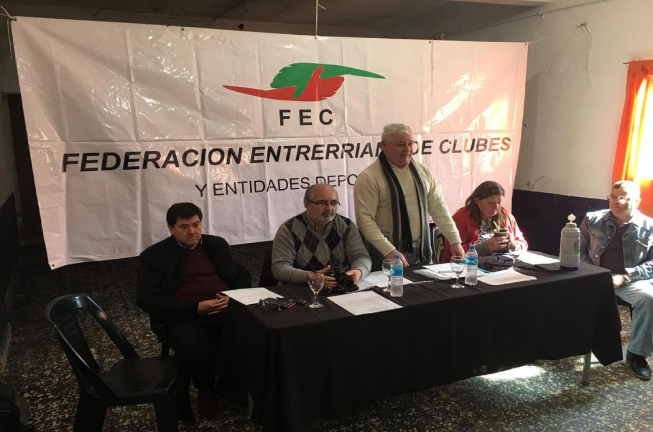 Hugo Grassi seguirá conduciendo la Federación Entrerriana de Clubes y Entidades Deportivas
