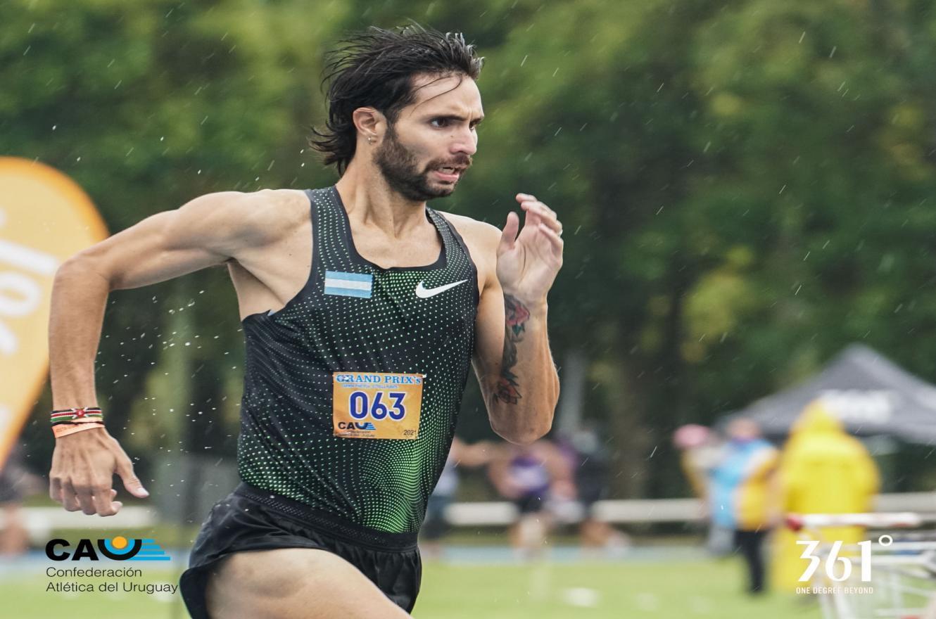 Atletismo: Federico Bruno no podrá competir hasta mediados de 2027