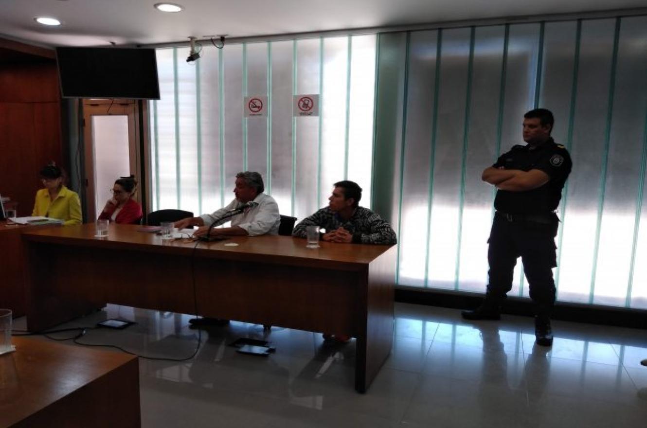 Facundo Siegfried en audiencia 