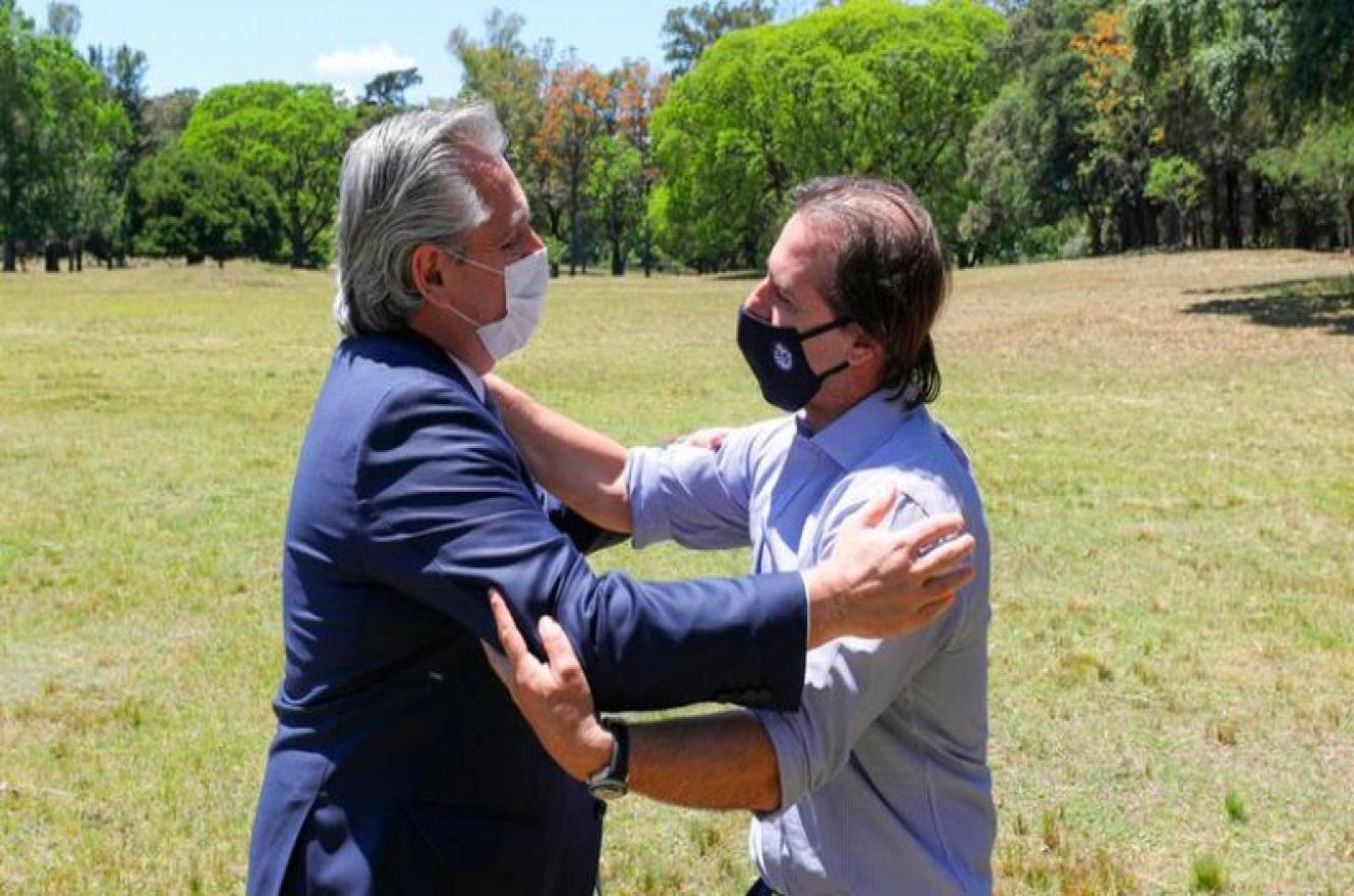 Alberto Fernández con Jair Bolsonaro