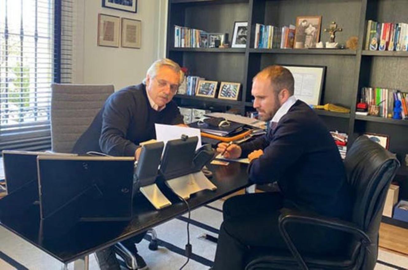 Fernández con Guzmán