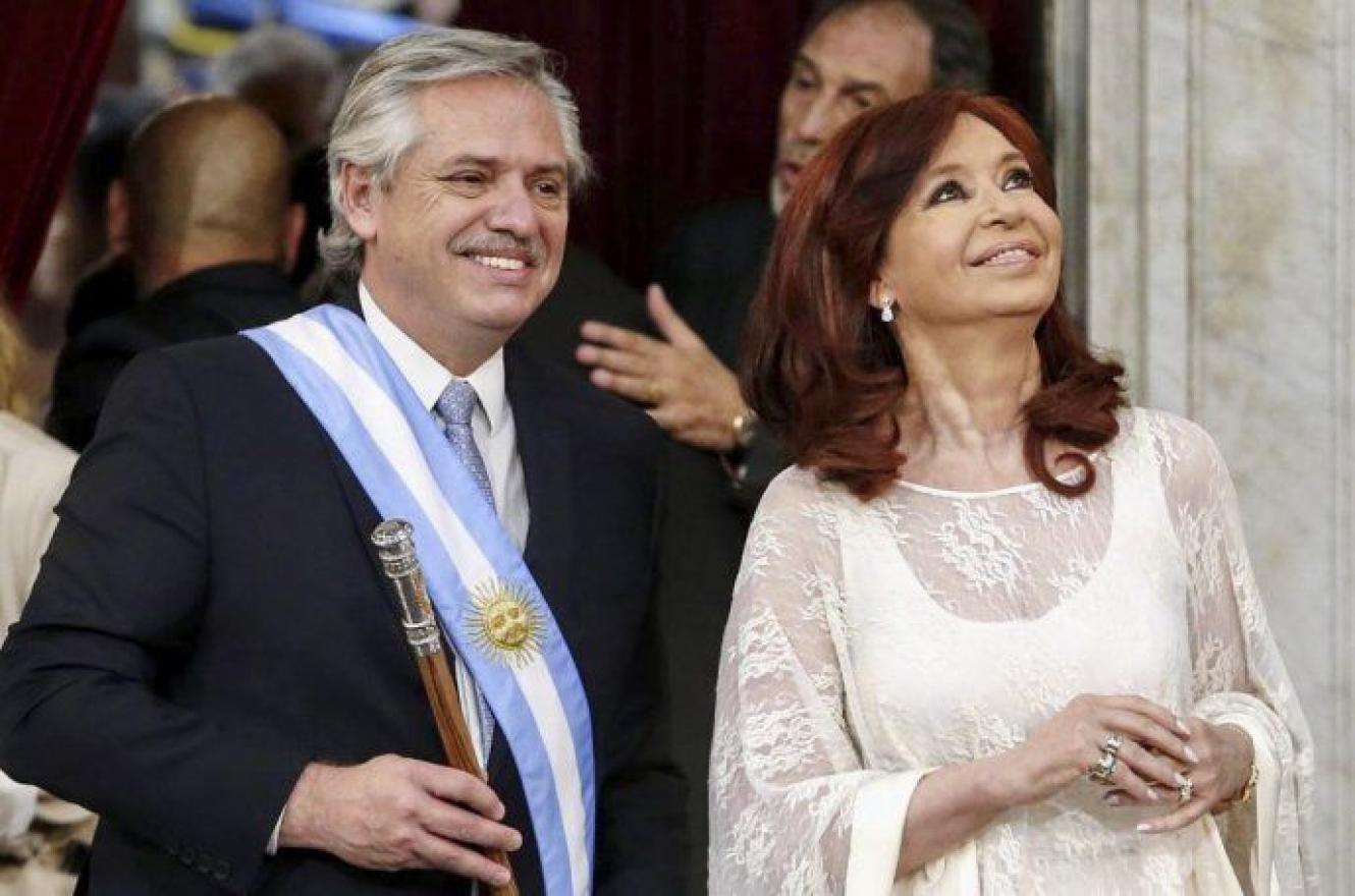 Alberto Fernández y Cristina Kirchner