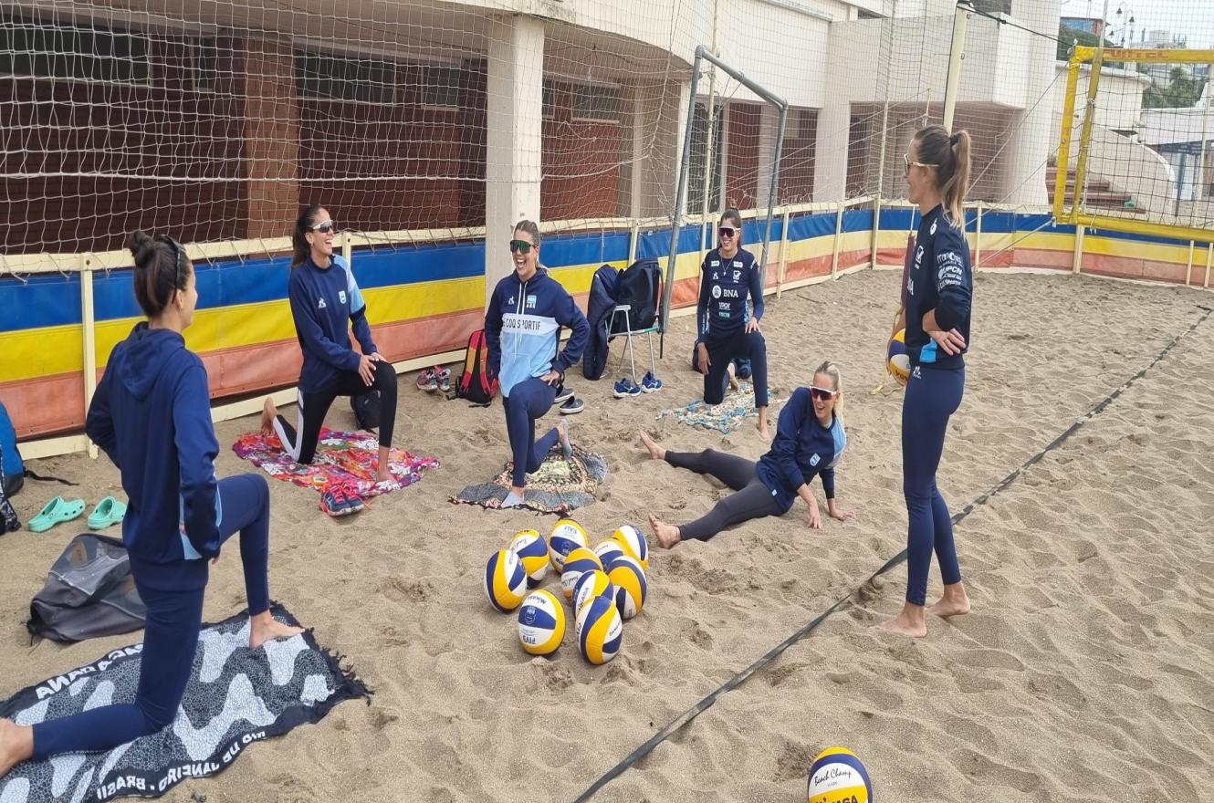 Beach Volley: la entrerriana Ana Gallay se prepara en Mar del Plata para los Juegos Odesur