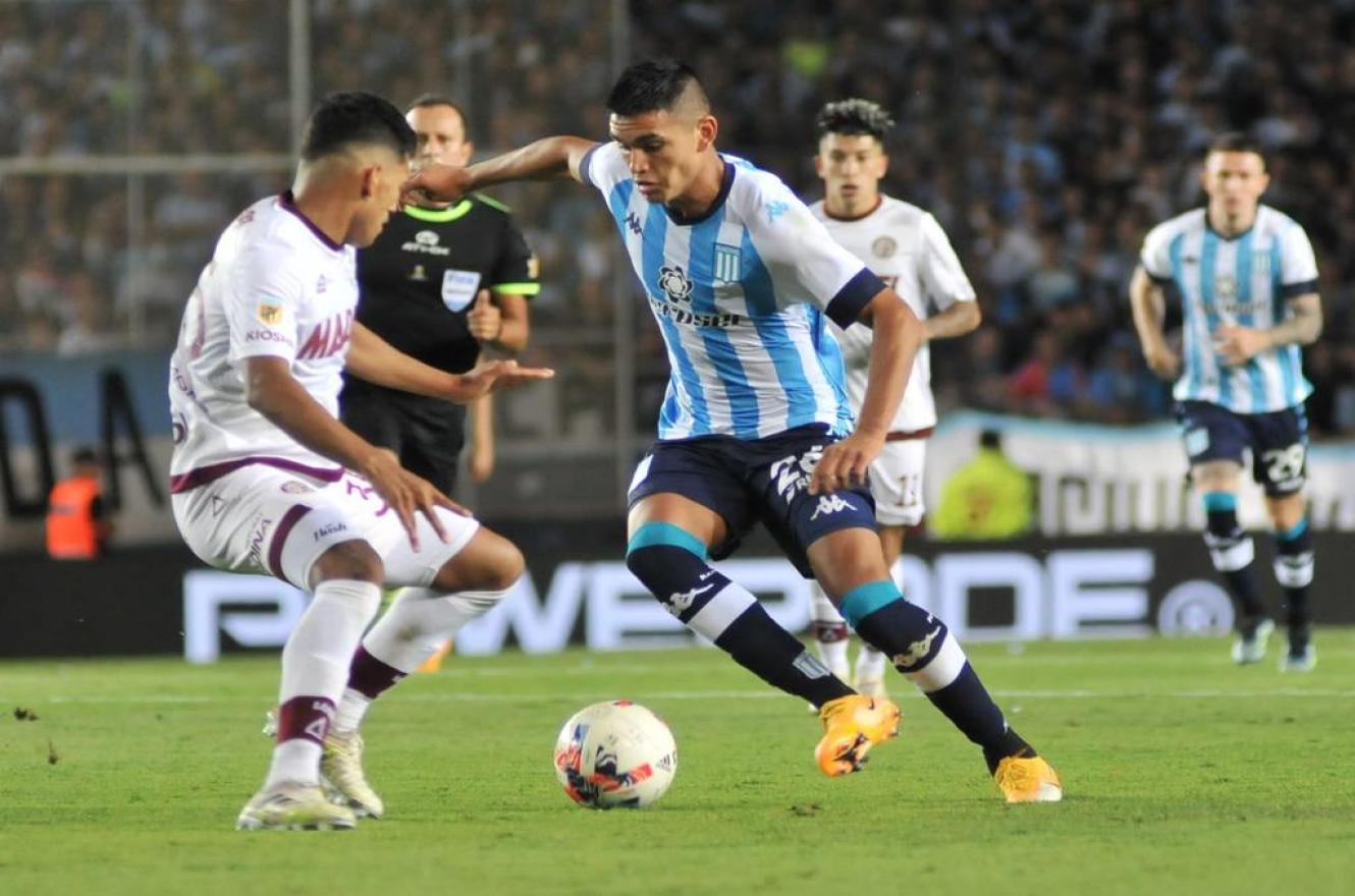 Racing reaccionó para derrotar a Lanús y sueña con entrar a la Copa Sudamericana