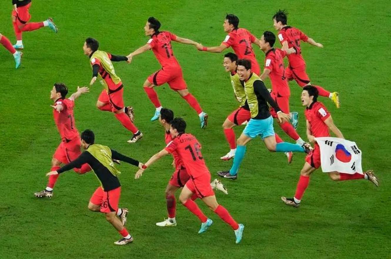Fútbol: con un agónico gol, Corea del Sur le ganó a Portugal y avanzó en el Mundial